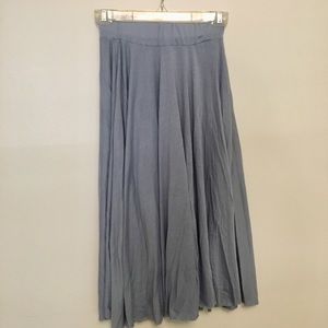 Baby blue maxi skirt